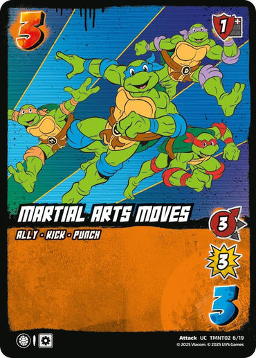 Martial Arts Moves (TMNT02) - Teenage Mutant Ninja Turtles (TMNT)