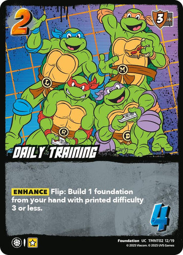 Daily Training (TMNT02) - Teenage Mutant Ninja Turtles (TMNT)