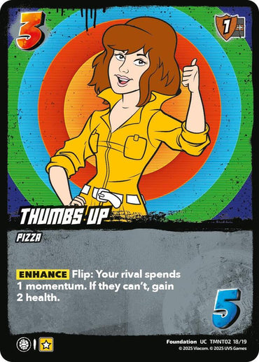 Thumbs Up (TMNT02) - Teenage Mutant Ninja Turtles (TMNT)
