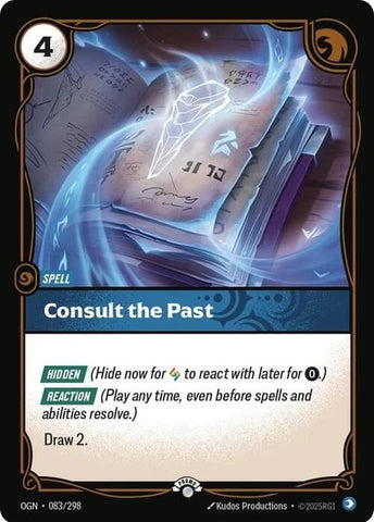 Consult the Past - Riftbound Organized Play Promotional Cards (OPP)