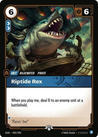 Riptide Rex - Riftbound Organized Play Promotional Cards (OPP)