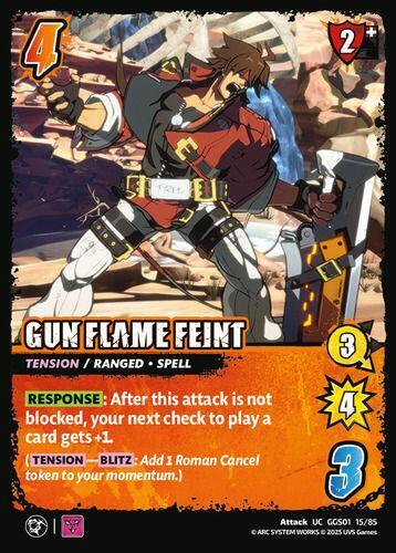 GUN FLAME FEINT - GUILTY GEAR -STRIVE-