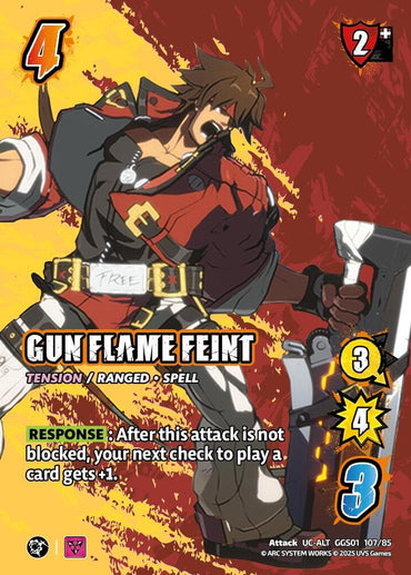 GUN FLAME FEINT (Alternate Art) - GUILTY GEAR -STRIVE-