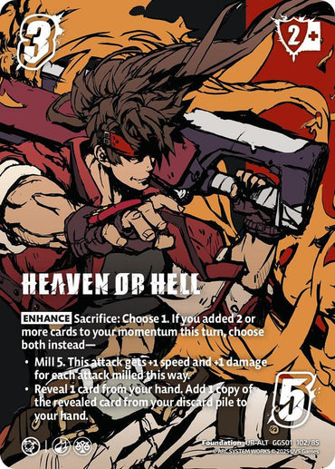 HEAVEN OR HELL (Alternate Art) - GUILTY GEAR -STRIVE-