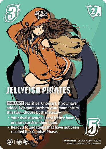JELLYFISH PIRATES (Alternate Art) - GUILTY GEAR -STRIVE-