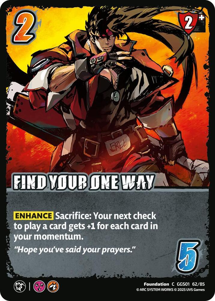 FIND YOUR ONE WAY - GUILTY GEAR -STRIVE-