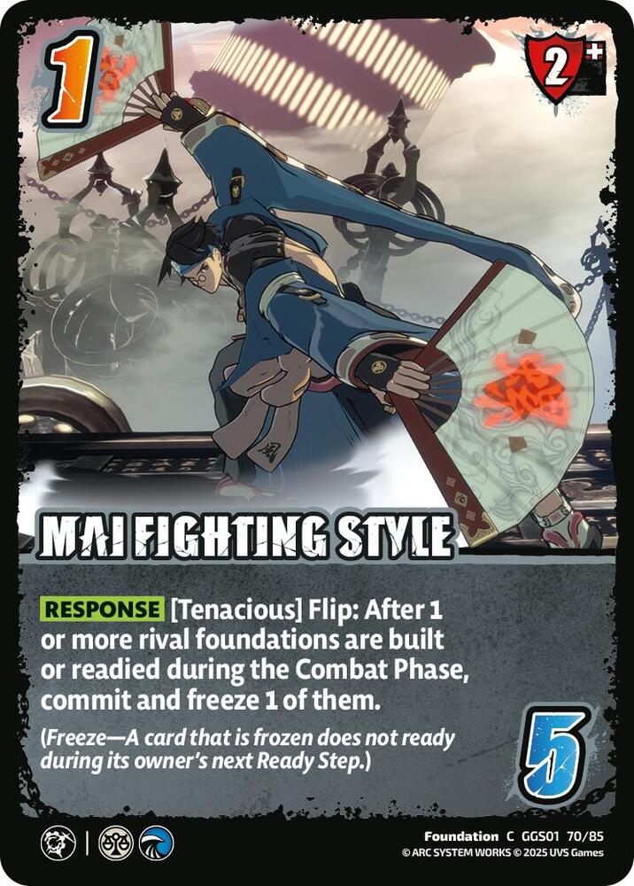 MAI FIGHTING STYLE - GUILTY GEAR -STRIVE-