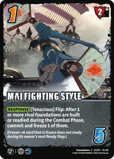 MAI FIGHTING STYLE - GUILTY GEAR -STRIVE-