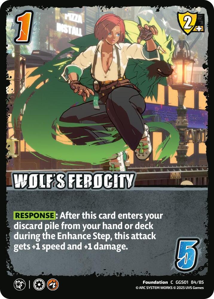 WOLF'S FEROCITY - GUILTY GEAR -STRIVE-