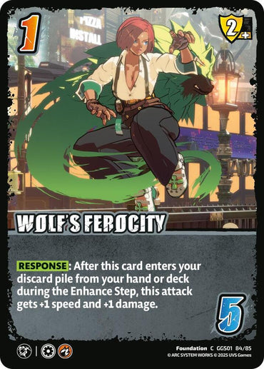 WOLF'S FEROCITY - GUILTY GEAR -STRIVE-