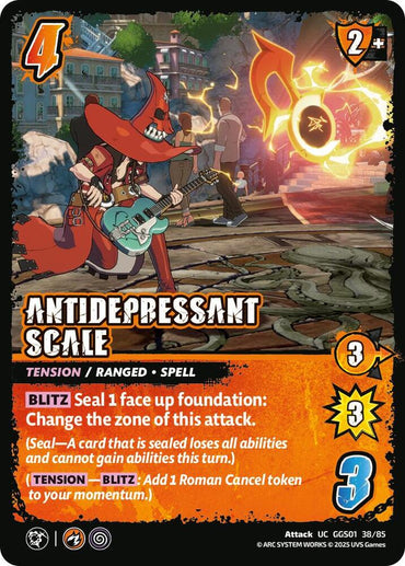 ANTIDEPRESSANT SCALE - GUILTY GEAR -STRIVE-
