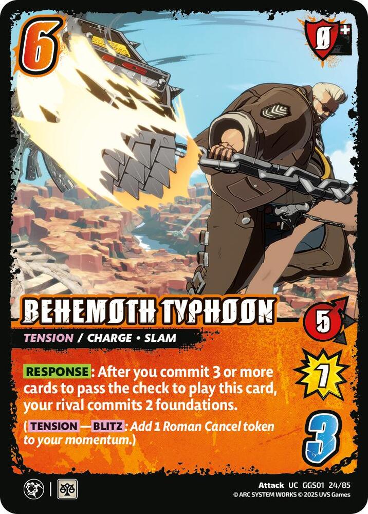 BEHEMOTH TYPHOON - GUILTY GEAR -STRIVE-