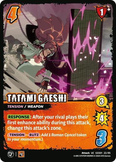 TATAMI GAESHI - GUILTY GEAR -STRIVE-