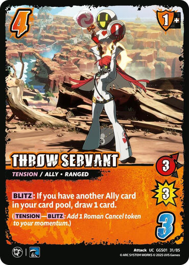 THROW SERVANT - GUILTY GEAR -STRIVE-