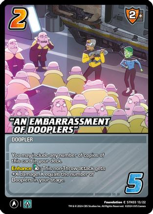 "An Embarrassment of Dooplers" - STK03 13/22 - C