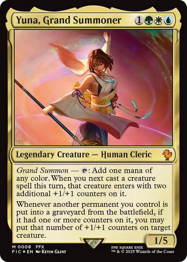 Yuna, Grand Summoner [FINAL FANTASY Commander]