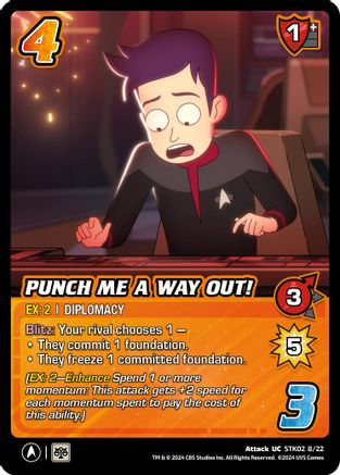 Punch Me a Way Out! - STK02 8/22 - U