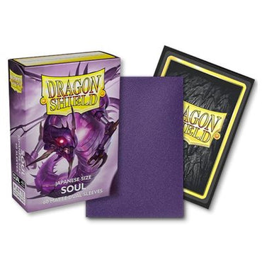 Dragon Shield Matte Japanese DUAL Soul (60) (Metallic Purple)