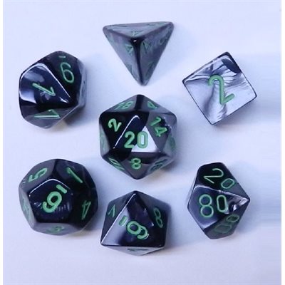 Gemini Black-Grey/Green 7pc