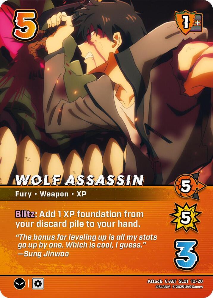Wolf Assassin (Alternate Art) - SL01 10/20 - Alternate Art Common
