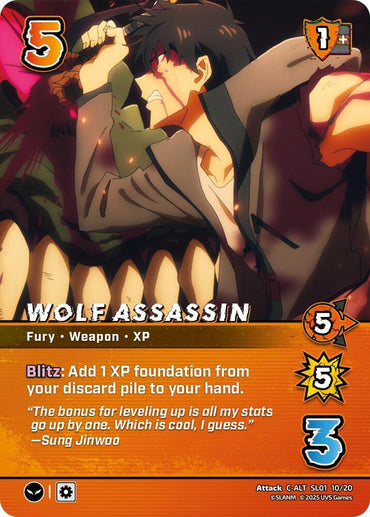Wolf Assassin (Alternate Art) - SL01 10/20 - Alternate Art Common