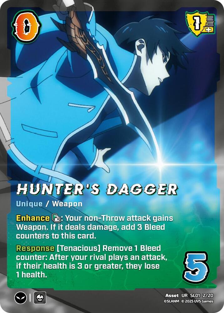 Hunter's Dagger - SL01 2/20 - Ultra Rare