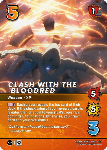Clash with the Bloodred (Alternate Art) - SL01 4/20 - Alternate Art Rare