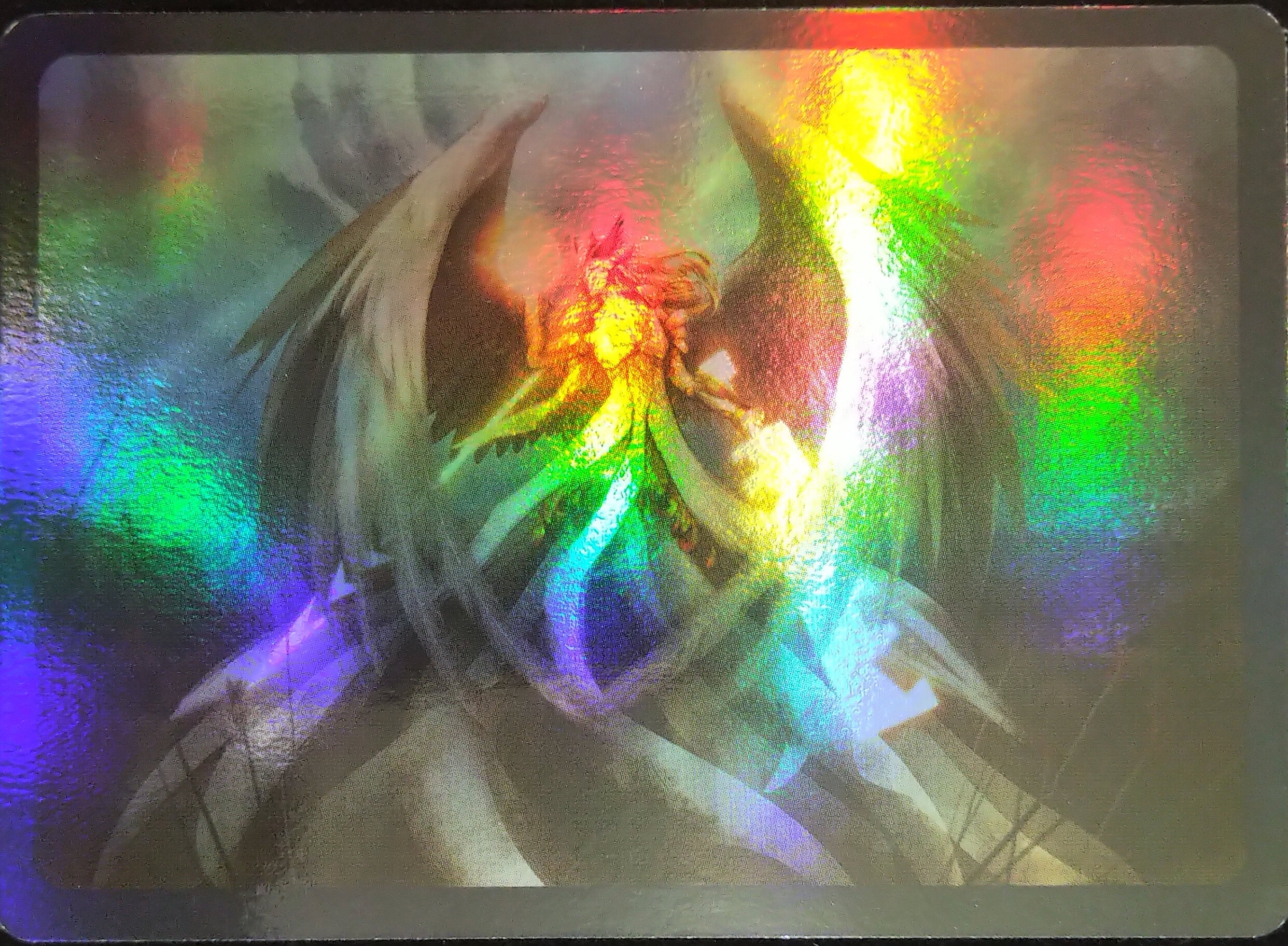 Angel of Retribution Textless Full Art Card Foil