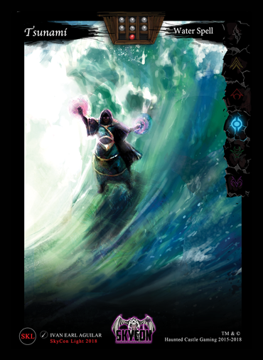 Tsunami Skycon Full Art Promo