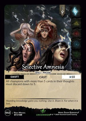 Selective Amnesia - Raze