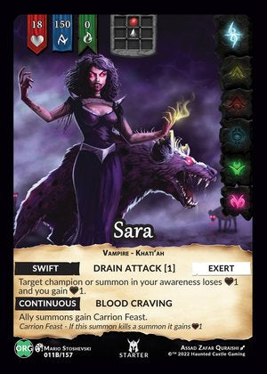 Sara (Mario) (Foil) - Origins (Box Topper)