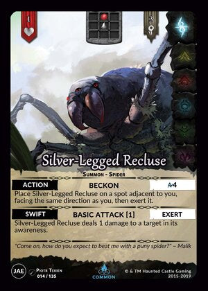 Silver-Legged Recluse - JAE