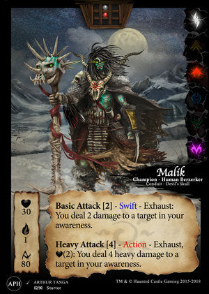 Malik - Alpha 2018 (Alternate Art)