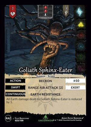 Goliath Sphinx-Eater - Raze