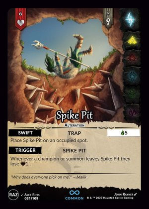 Spike Pit - Raze