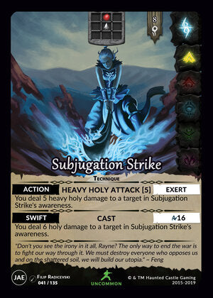 Subjugation Strike - JAE