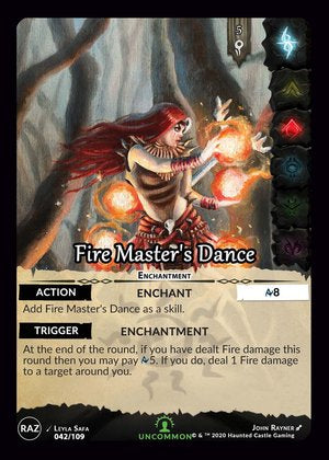 Fire Master's Dance - Raze