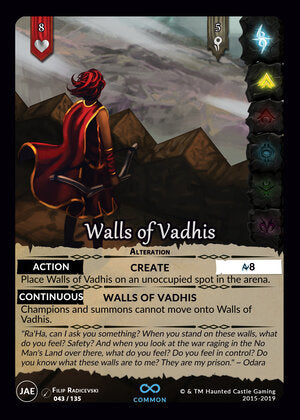 Walls of Vadhis - JAE