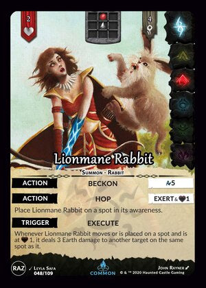 Lionmane Rabbit - Raze