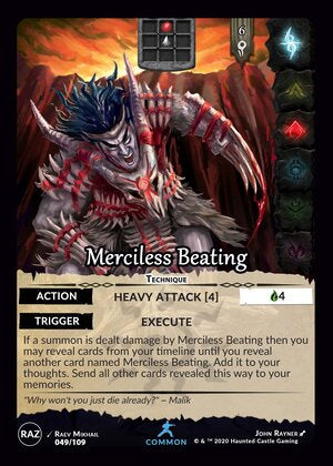 Merciless Beating - Raze