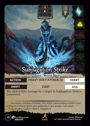 Subjugation Strike - J2