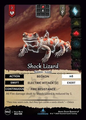 Shock Lizard - Raze