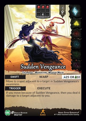Sudden Vengeance - Origins (Kickstarter)