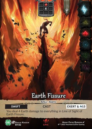 Earth Fissure (Epic) - Origins