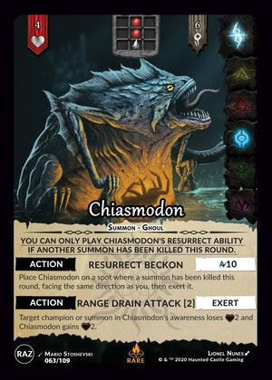 Chiasmodon - Raze