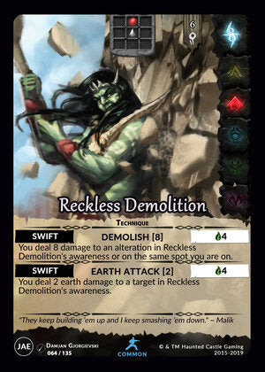Reckless Demolition - JAE
