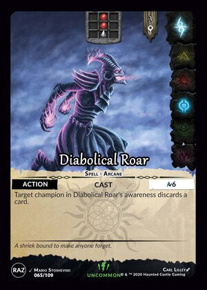 Diabolical Roar - Raze