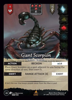 Giant Scorpion - J2