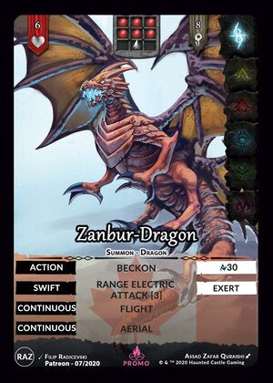 Zanbur-Dragon - Patreon Promo (Canada Day)