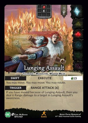Lunging Assault - Origins (Kickstarter)